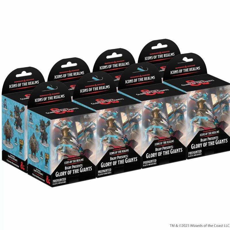 DandampD Icons of the Realms Bigby Presents Glory of the Giants Booster Brick