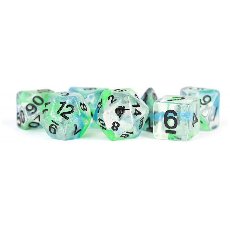 Dice  MDG  Unicorn Resin  Sea Kelp