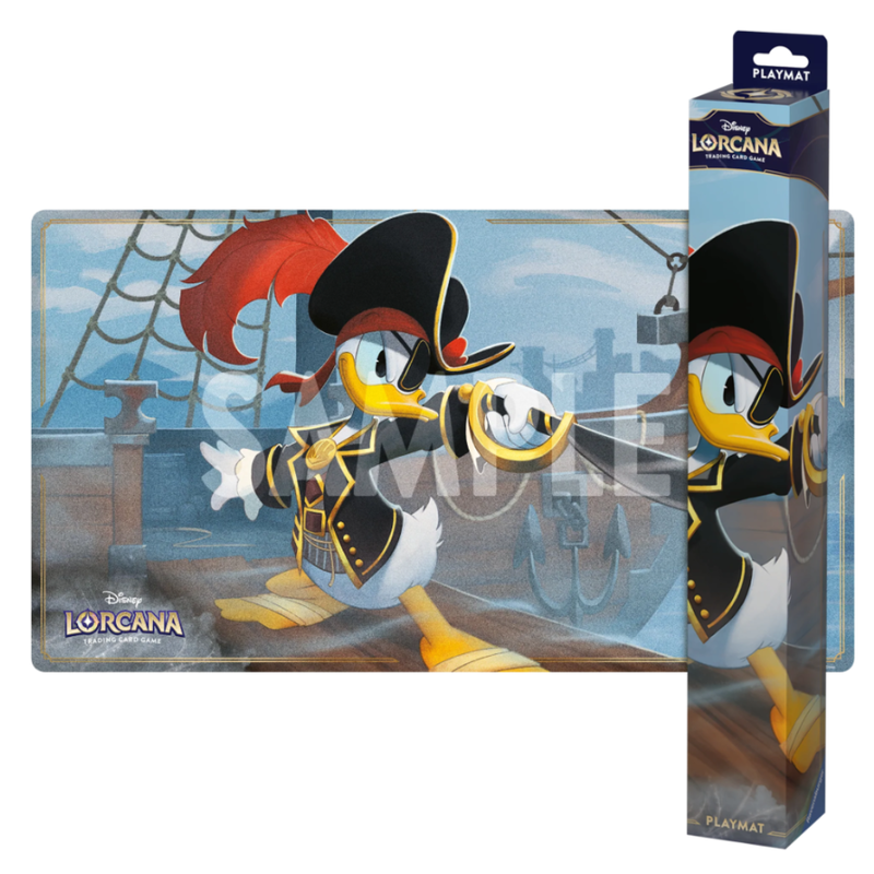 Disney Lorcana - Set 6 Azurite Sea Playmat Donald Duck Buccaneer