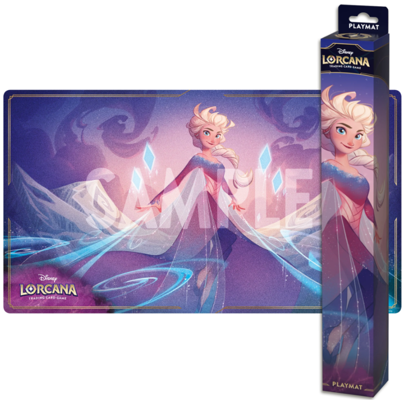 Disney Lorcana - Set 6 Azurite Sea Playmat Elsa The Fifth Spirit