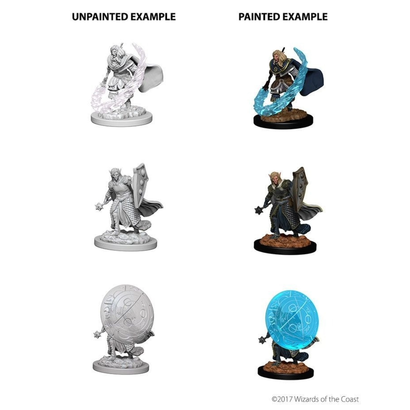 Dungeons andampDragons  Nolzurs Marvelous Unpainted Miniatures Elf Male Cleric