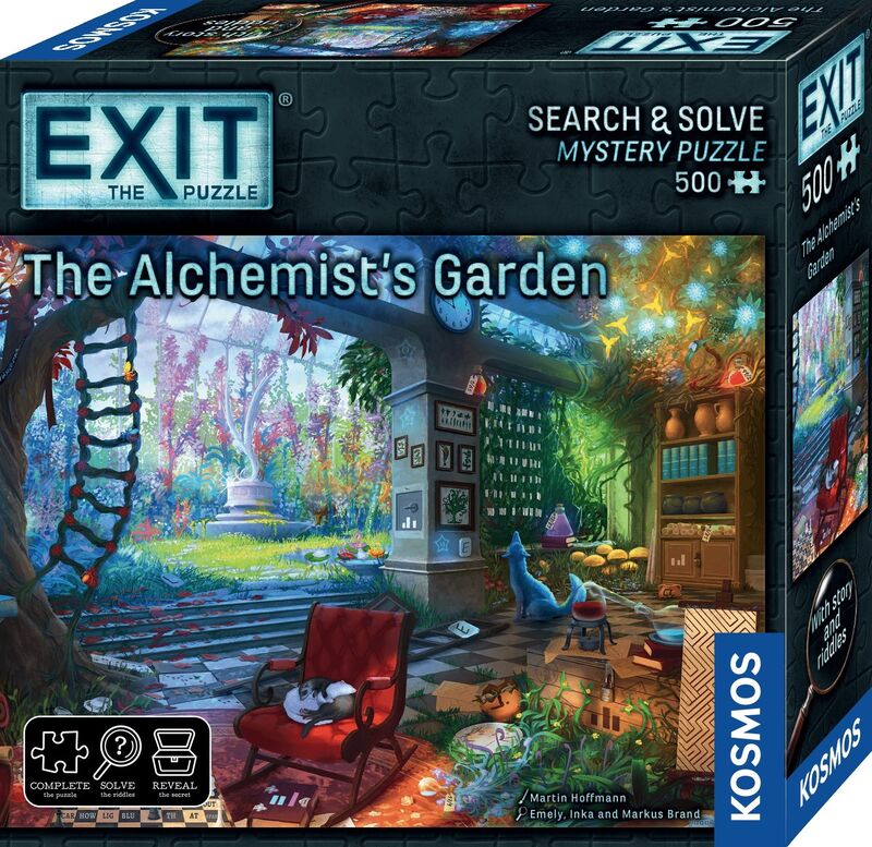 Exit the Game  The Alchemists Garden Game and Puzzle
