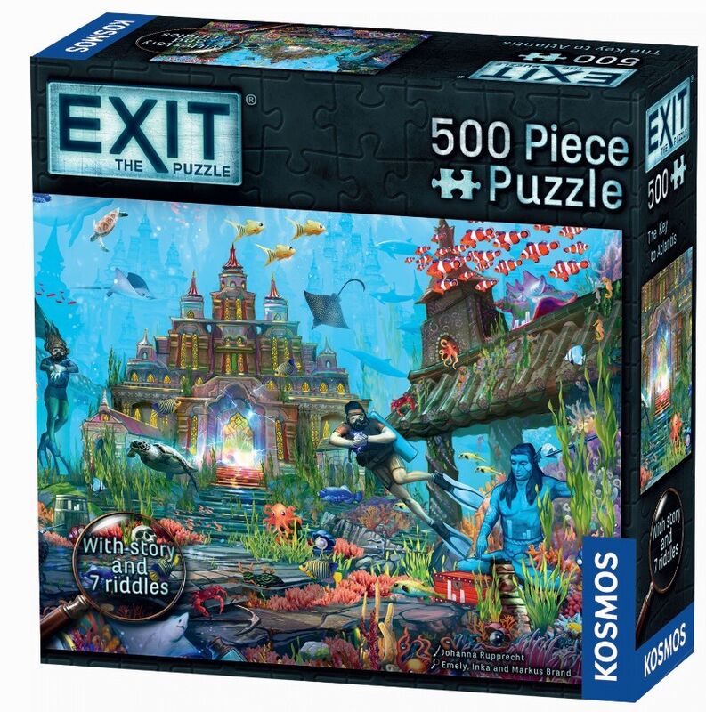 Exit the Game  The Key to Atlantis Game and Puzzle