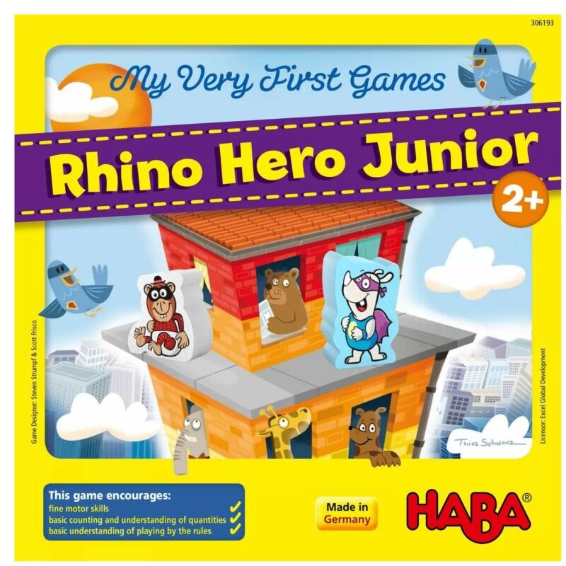Haba  My Very First Games Rhino Hero Junior