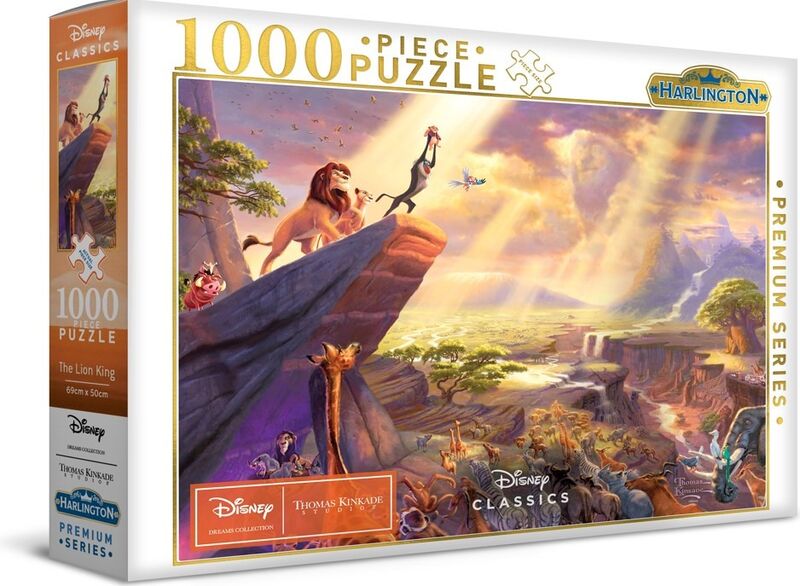 Harlington - Thomas Kinkade Disney The Lion King Return to Pride Rock 