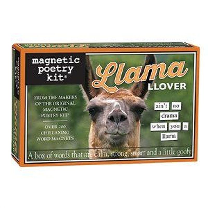 Magnetic Poetry  Llama Lover
