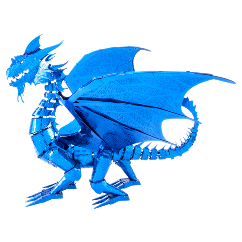Metal Earth  ICONX Blue Dragon