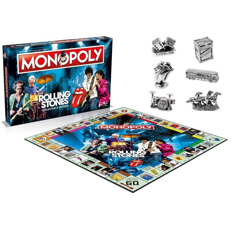 The Rolling Stones Monopoly Board Game 
