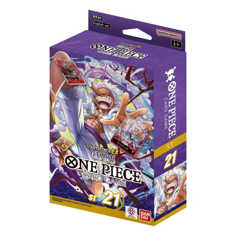 One Piece Card Game Starter Deck EX Display andndash Gear 5 ST21