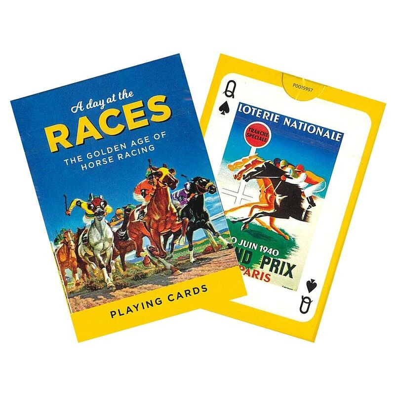 Piatnik  Playing Cards Single  A Day at the Races