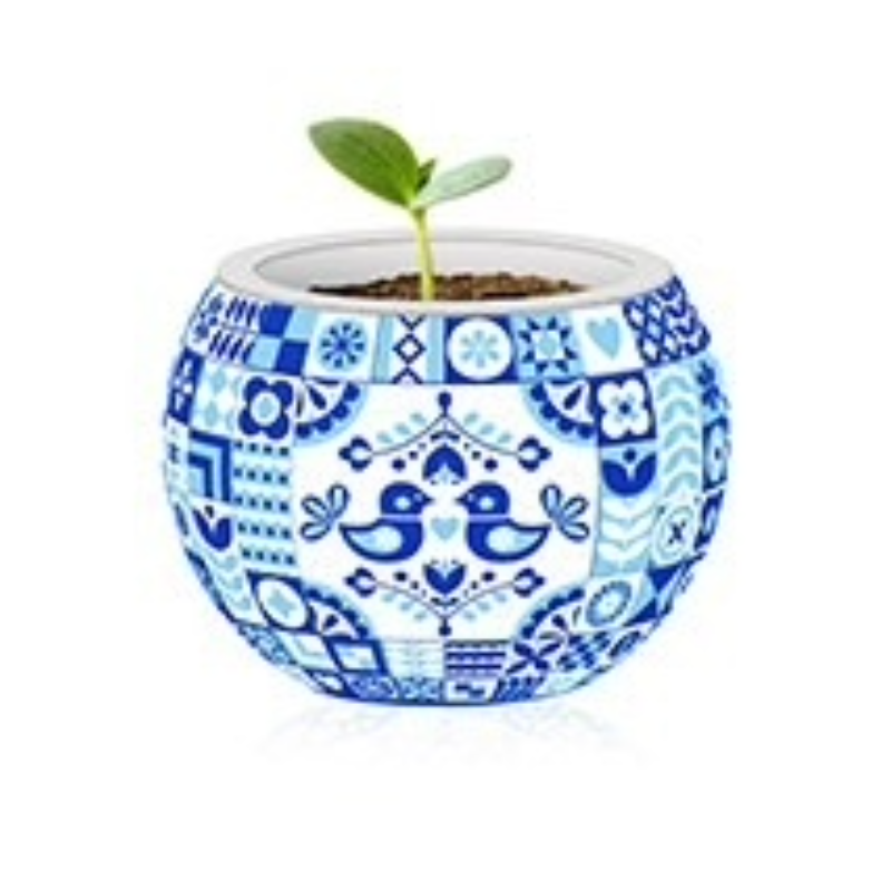 Pintoo - 3D Puzzle Flowerpot - Danish Folklore