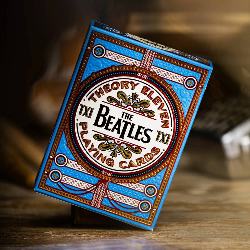 Playing Card  Single Theory 11 The Beatles Blue