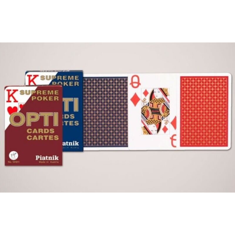 Playing Cards - Piatnik Single Opti Large Index