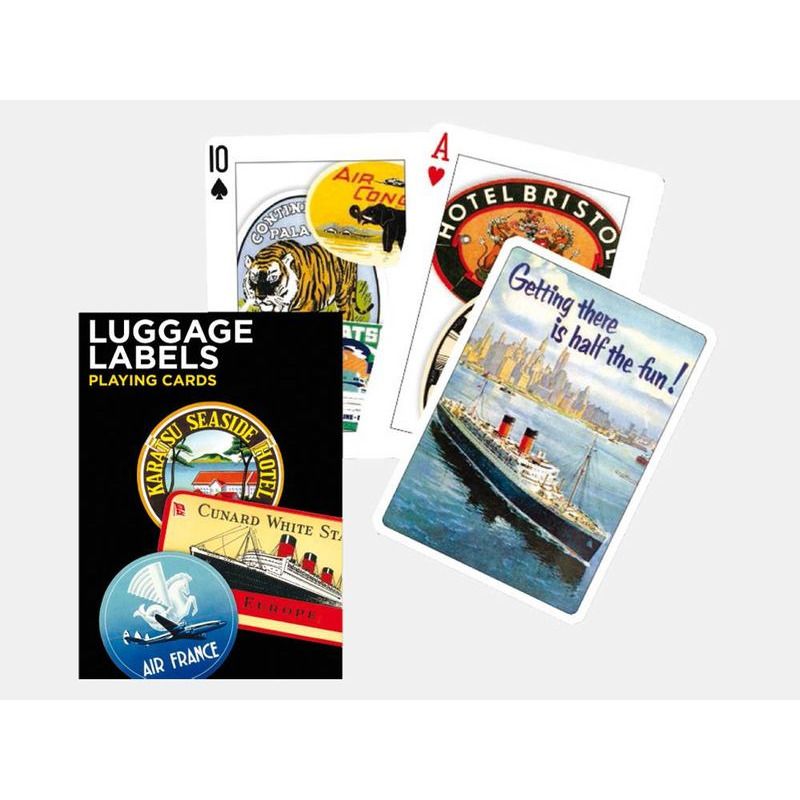 Playing Cards  Piatnik Single Luggage Labels