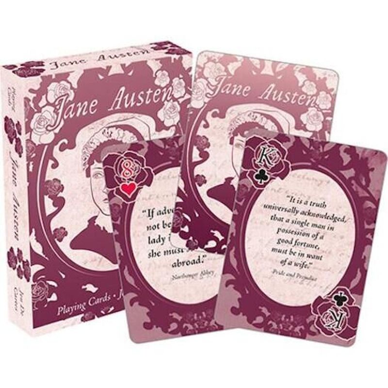 Playing Cards  Single Jane Austen Quotes 