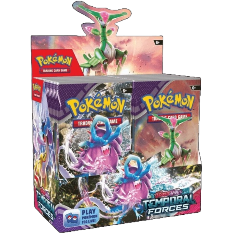 Pokemon TCG  Scartlet andamp Violet Temporal Forces  Single Booster