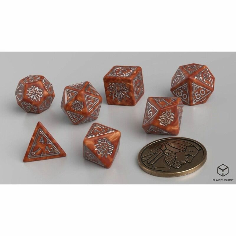 Q Workshop  The Witcher Dice Set Geralt  The Monster Slayer