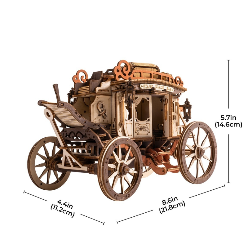 ROKR  Stage Coach Music Box