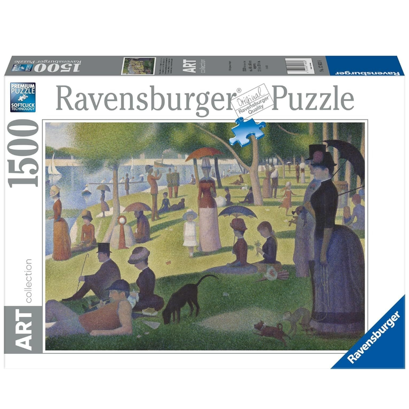 Ravensburger 1500pc  A Sunday Afternoon on the Island of La Grande Jatte