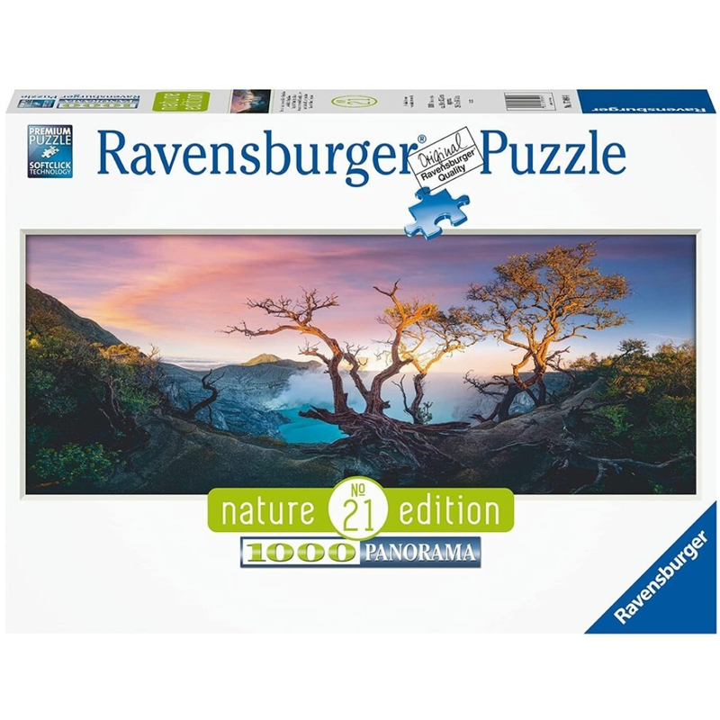 Ravensburger  Power Of Nature Panorama Acid Lake at Mount Ijen Java