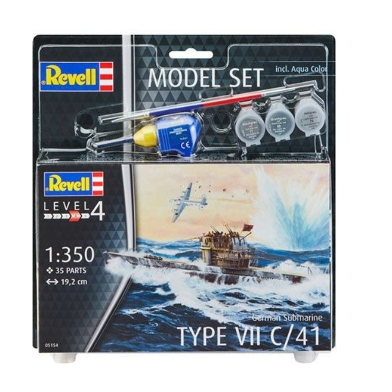 Revell  Type VII C41 German Submarine