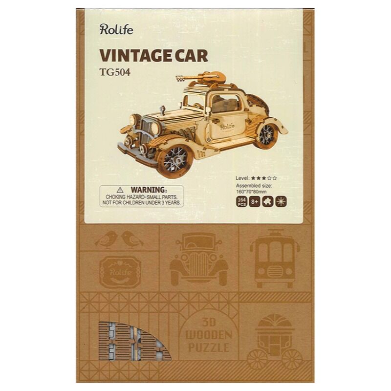 Robotime  Vintage Car