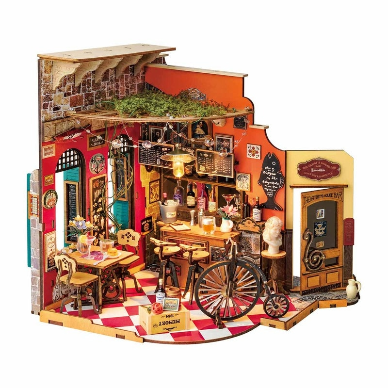Rolife  DIY Miniature House Cheers Bar andamp Dining 