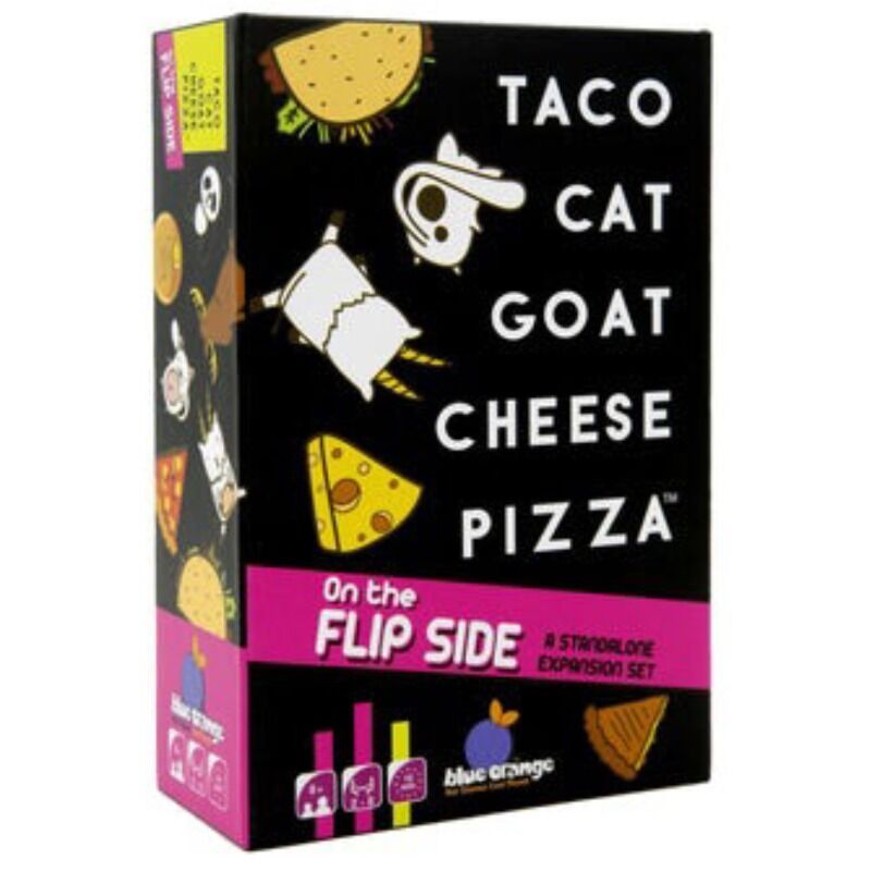 Taco Cat Goat Cheese Pizza on the Flip Side