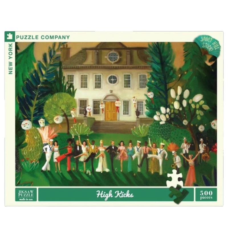 The New York Puzzle Company - Janet Hill High Kicks
