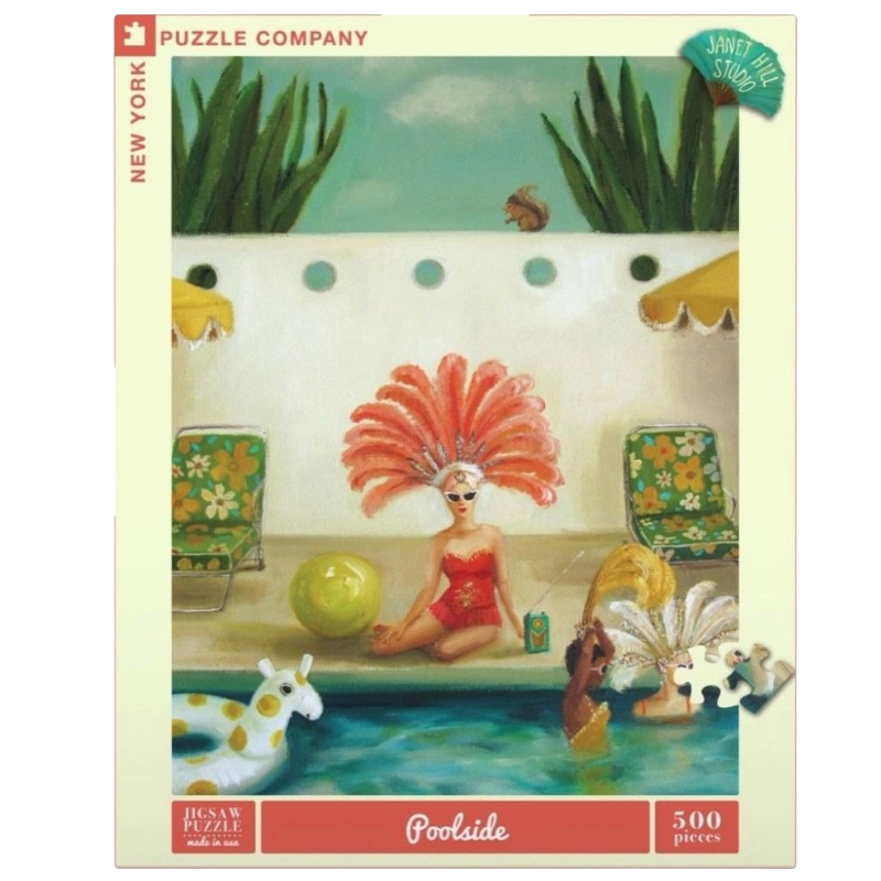 The New York Puzzle Company - Janet Hill Poolside