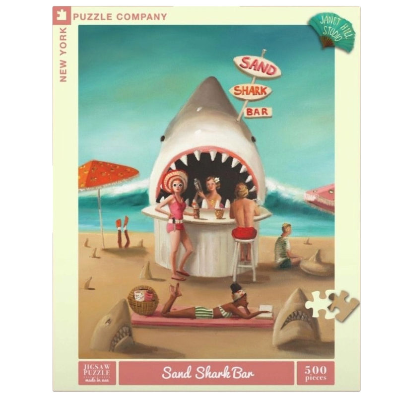 The New York Puzzle Company - Janet Hill Sand Shark Bar