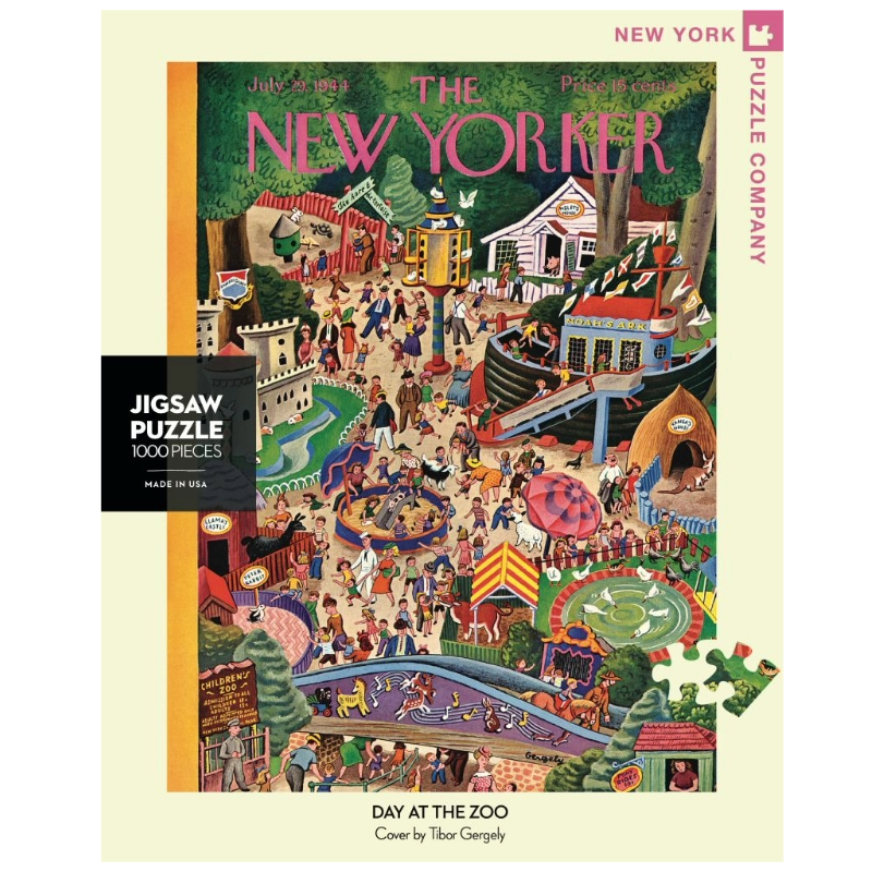 The New York Puzzle Company - The New Yorker A Day at the Zoo