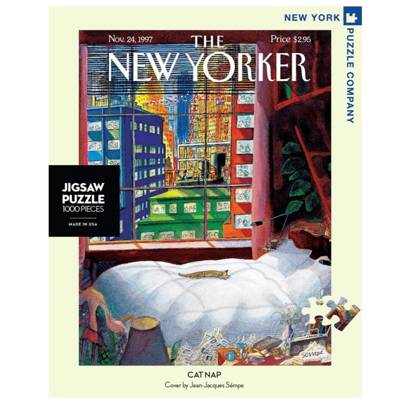 The New York Puzzle Company - The New Yorker Cat Nap