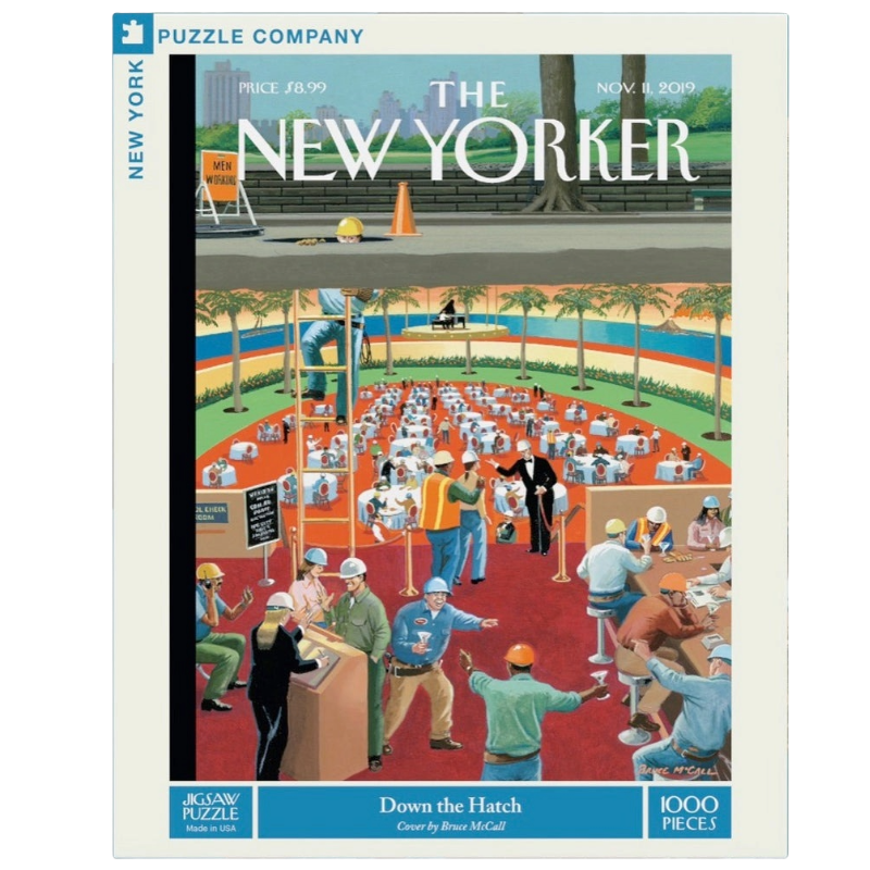 The New York Puzzle Company - The New Yorker Down the Hatch