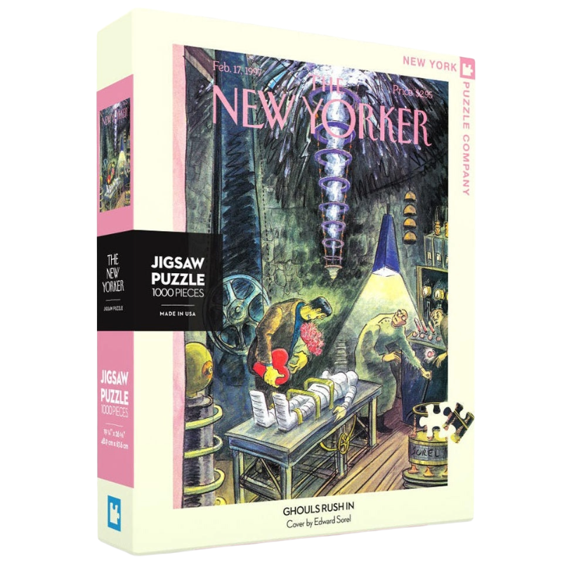 The New York Puzzle Company - The New Yorker Ghouls Rush In