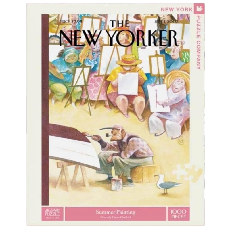The New York Puzzle Company - The New Yorker Summer Painting