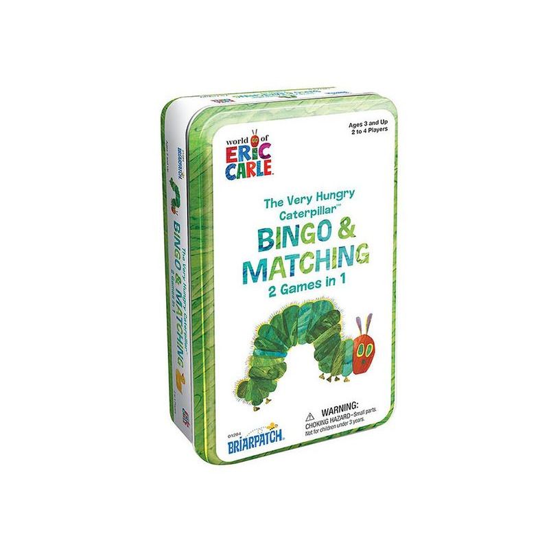 The Very Hungry Caterpillar Bing + Matching Game Tin