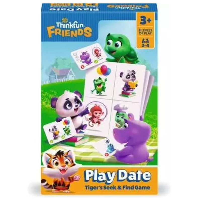 Think Fun  Play Date Tigerand39s Seek and Find Game