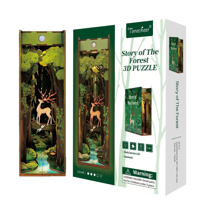 Tonecheer  Book Nook Story Of The Forest