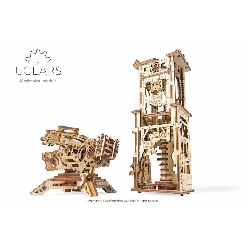 Ugears  Archballista Tower Mechanical Model Kit