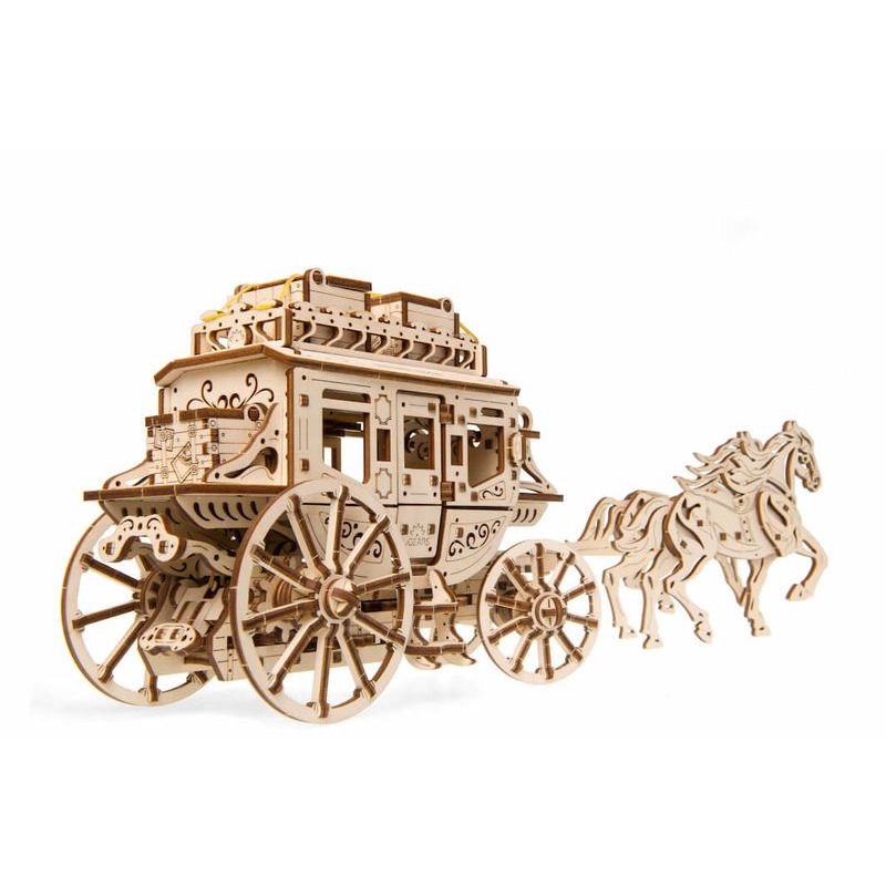 Ugears  Stagecoach Mechanical Model Kit