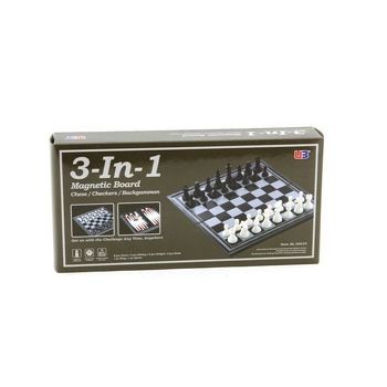 3 in 1  Magntic ChessCheckersBackgammon