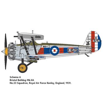 Airfix  Bristol Bulldog MkIIA