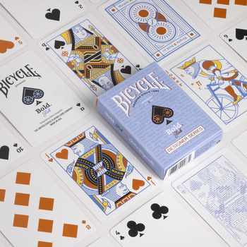 Bicycle Playing Cards  Single Designer Series Bold Slab by Elettra Deganello