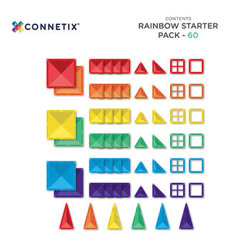 Connetix - Rainbow Starter Pack