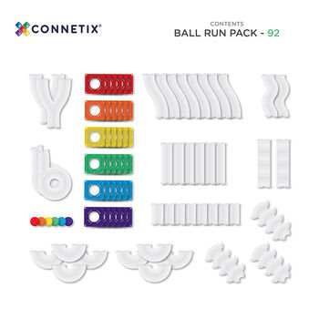 Connetix  Rainbow Ball Run Pack
