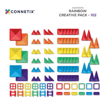 Connetix  Rainbow Creative Pack