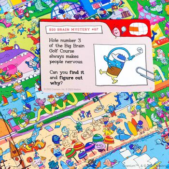 Cranium  Big Brain Detective Game