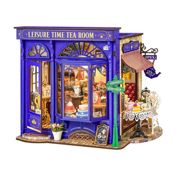 DIY  Mini House Leisure Time Tea Room