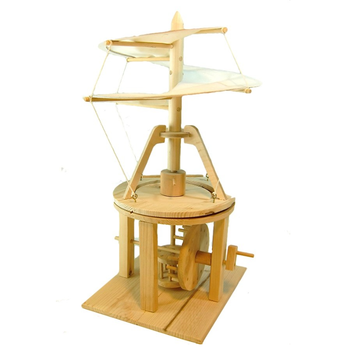 Da Vinci Helicopter Wooden Kit